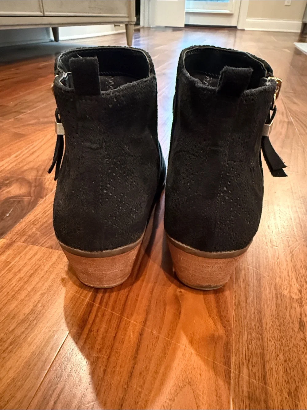 Dr. Scholls suede ankle